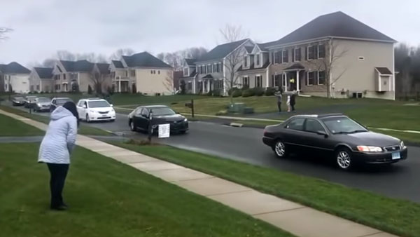 Indian Doctor Receives Salutations From 100 Car Convoy For Treating Covid-19 Patients In The US