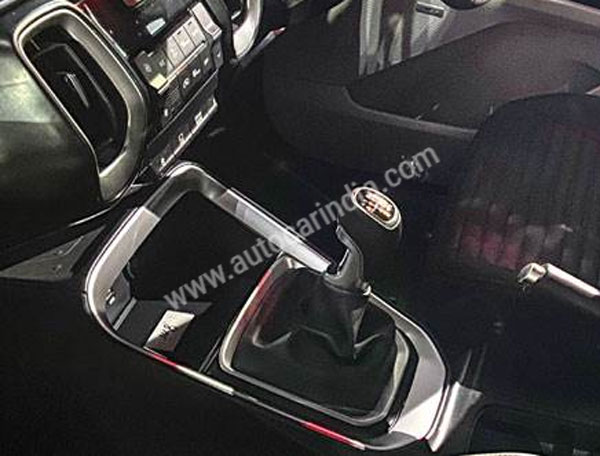Spy Pics: Kia Sonet Interiors Spied With Flat Bottom Steering Wheel Ahead Of India Launch