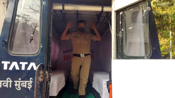 Mumbai Police Turn Their Vans Into Sanitisation Units