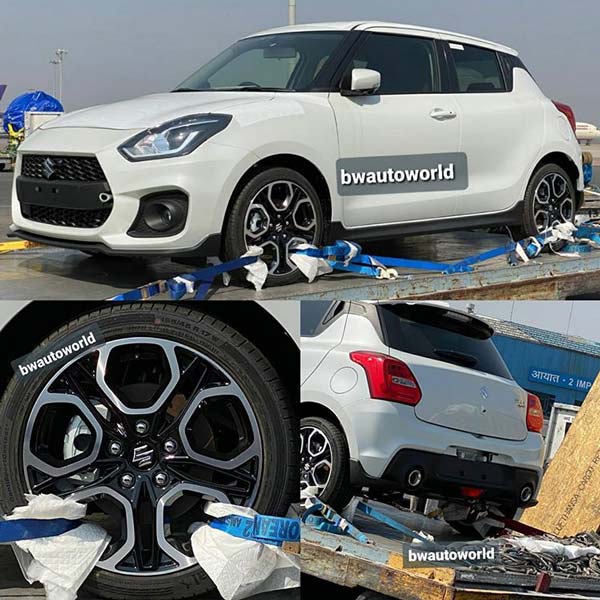 Spy Pics: Maruti Suzuki Swift Sport Spied In India: Caught Undisguised At Delhi International Airport