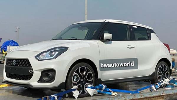 Spy Pics: Maruti Suzuki Swift Sport Spied In India: Caught Undisguised At Delhi International Airport