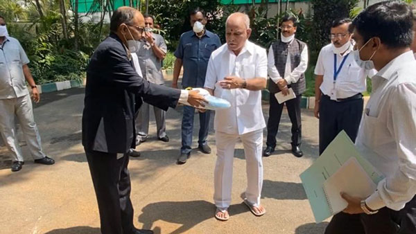 TVS Motors Supplied PPEs & N95 Masks To Karnataka Chief Minister To Fight COVID-19 Pandemic In State