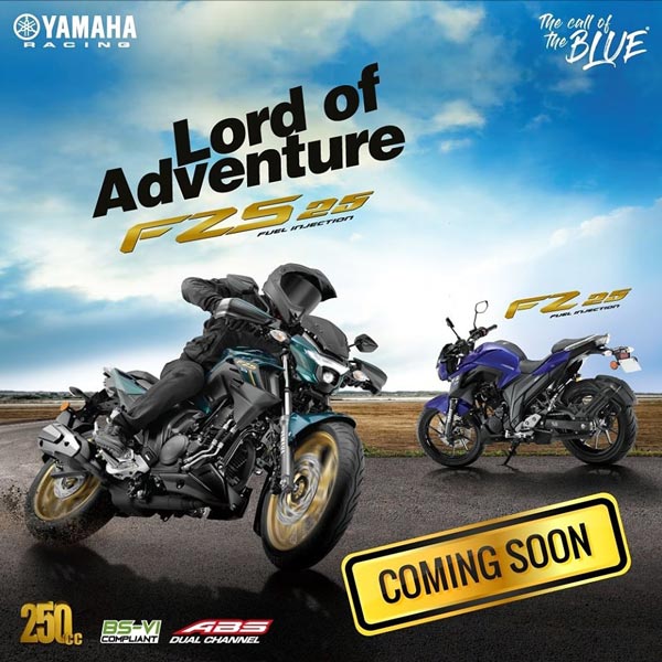 Yamaha FZ 25 & FZS-25 BS6 Teased Ahead Of India Launch