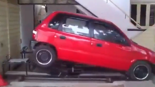 Anand Mahindra Impressed By Space Saving Car Park Solution: Loves The Geometrical Elegance