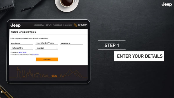 FCA India Introduces ‘Book My Jeep’ Platform To Purchase Vehicles Online