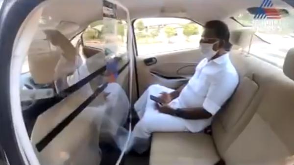 Kerala Taxi Drivers Install Fibreglass Partition As Safety Measure Against COVID-19 Pandemic