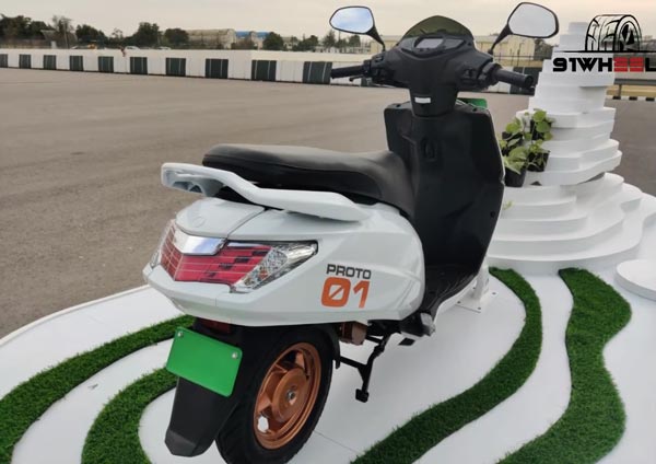 Hero Maestro Electric Scooter Proto Concept Spotted Ahead Of India Launch