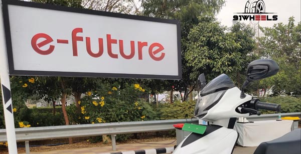 Hero Maestro Electric Scooter Proto Concept Spotted Ahead Of India Launch