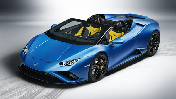 Lamborghini Huracan EVO Rear-Wheel Drive Spyder Launched Via Augmented Reality — An Industry First