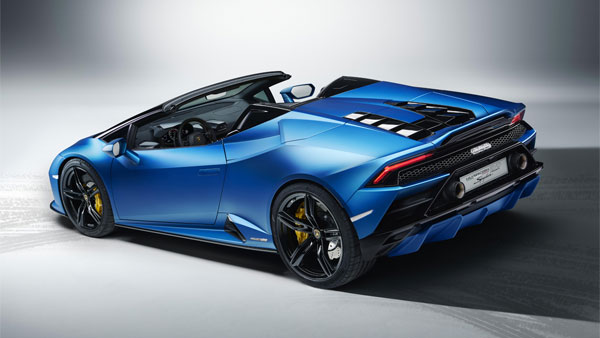 Lamborghini Huracan EVO Rear-Wheel Drive Spyder Launched Via Augmented Reality — An Industry First