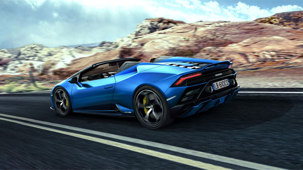 Lamborghini Huracan EVO Rear-Wheel Drive Spyder Launched Via Augmented Reality — An Industry First
