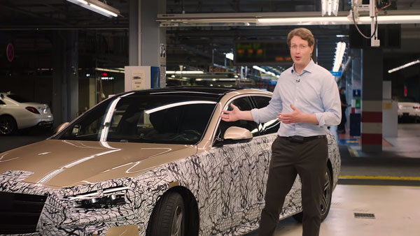 New Mercedes-Benz S-Class Teased Ahead Of Its Global Unveil: Expected India Launch Next Year