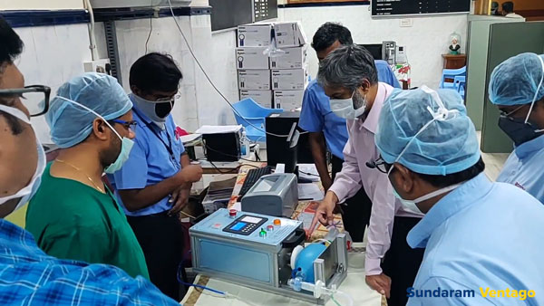 TVS Group & IIT-Madras Develops A Budget Automated Respiratory Assist Device