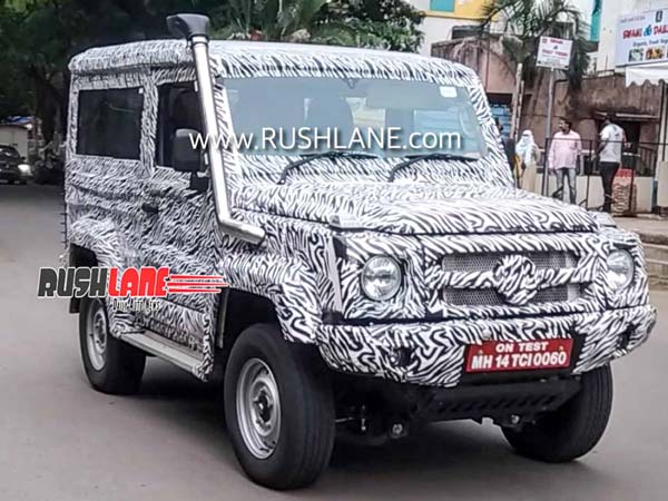 Spy Pics: New Force Gurkha Spotted Testing Ahead Of Launch