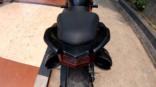 Benelli TNT 300 Modified To Look Like A Ducati Monster By Delhi Based Sans Moto Shop