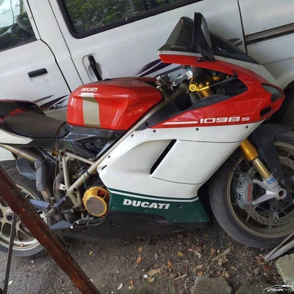 Limited Edition Ducati 1098 S Has Been Left Abandoned In India