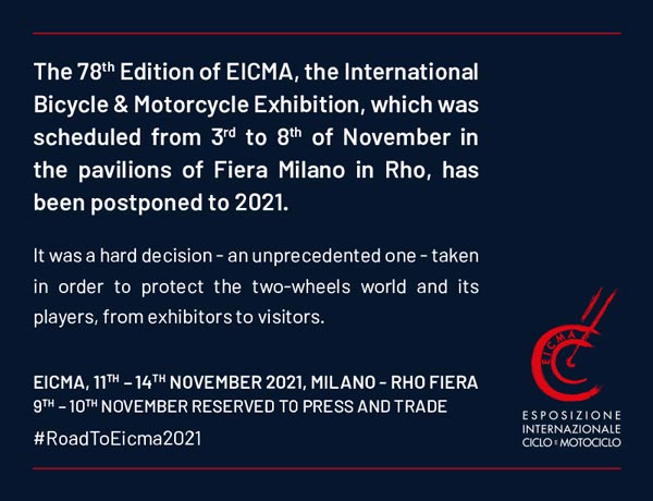 EICMA 2020 Cancelled Due To Ongoing Covid-19 Pandemic: Details
