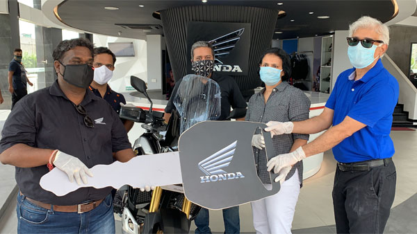 New Honda Africa Twin Deliveries Commence: Received By First Customer In Gurugram