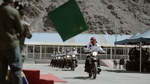 Indian Army Conquers Karakoram Pass On Royal Enfield Himalayan Motorcycles