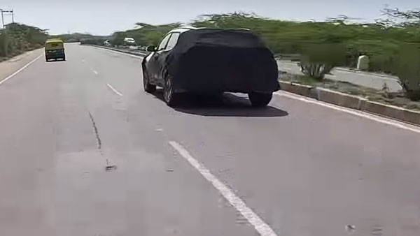 Spy Pics: Kia Sonet Spotted Testing In Production Ready Guise Ahead Of Launch