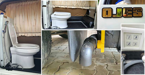 Mahindra Bolero Modified By Ojes Automobiles Features Portable Toilet