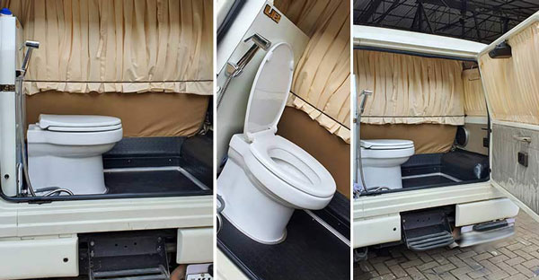 Mahindra Bolero Modified By Ojes Automobiles Features Portable Toilet