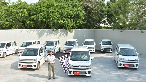Spy Pics: Maruti WagonR Electric Production-Spec Model Spied Testing Ahead Of Launch Next Year