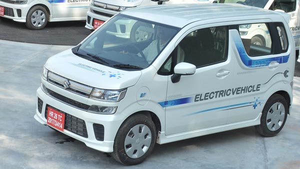 Spy Pics: Maruti WagonR Electric Production-Spec Model Spied Testing Ahead Of Launch Next Year