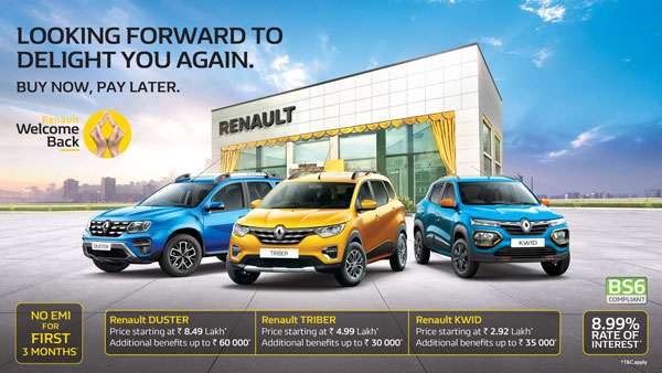 Renault Car Discounts & Benefits Up To Rs 60,000 In June 2020: Offers On Kwid, Triber & Duster Models