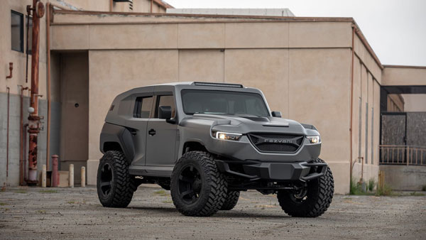 Revzani Teases Its New Hercules 6X6 SUV