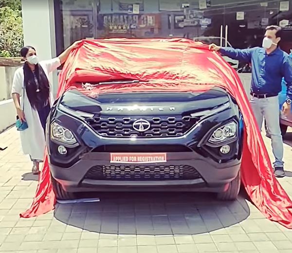 Tata Harrier Dark Edition BS6 Model Deliveries Started: Price, Specs