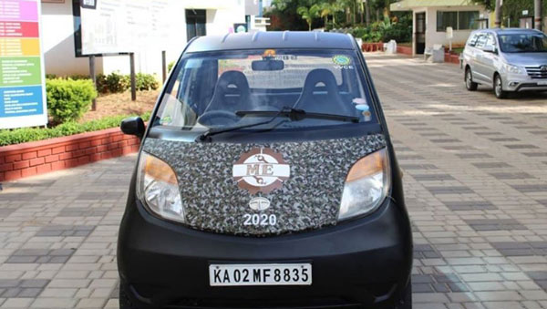 Students Develop A Low-Cost Electric Vehicle From This Tata Nano