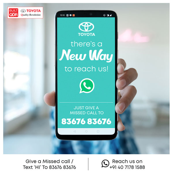 Toyota Kirloskar Motor Introduces Special Service Offerings For Its Customers