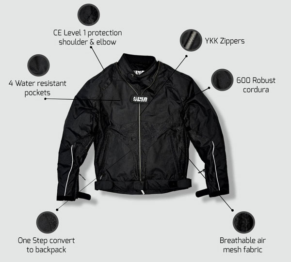 Ulka Hakkit Motorcycle Riding Jacket Launched In India: Prices, Features & Other Details