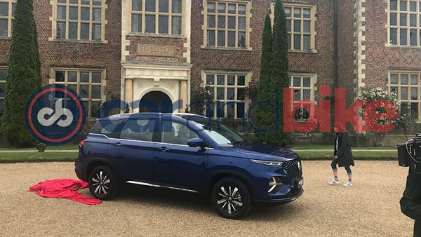 MG Hector Plus Spotted In New Colour: Expected To Launch Next Month