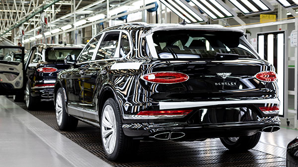 Bentley Bentayga Facelift Production Begins At Brand’s Crewe Facility