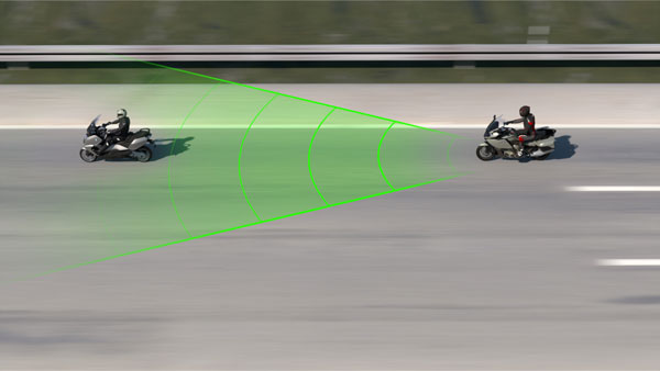 BMW Motorrad Active Cruise Control Revealed: Radar Assisted Cruising Technology