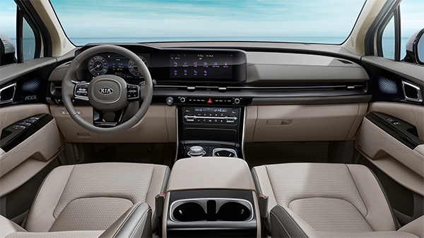 2021 Kia Carnival Interiors Revealed Officially: Showcases Its Impressively Premium Cabin & Cockpit