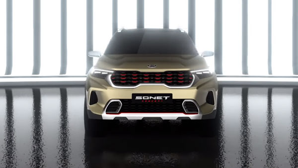 Kia Sonet SUV First Teaser Image Released Ahead Of World Premiere: Will Rival The Maruti Suzuki Vitara Brezza & Hyundai Venue