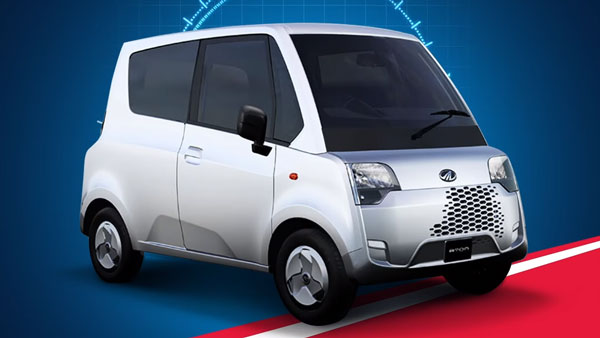 Mahindra Atom Electric Quadricycle Teased Ahead Of India Launch Next Year