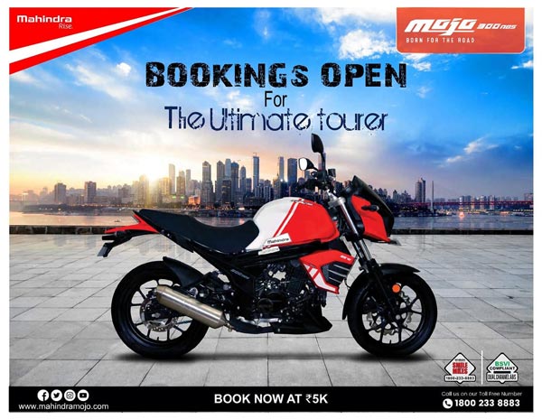 Mahindra Mojo BS6 Bookings Open Ahead Of Launch: Specs, Features & Other Details