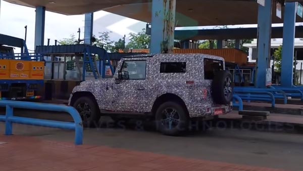 Spy Pics: New Mahindra Thar Production Ready Model Spied Again Revealing Details