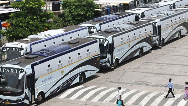 Andhra Pradesh Government Deploys 52 New Modified Busses For COVID-19 Testing