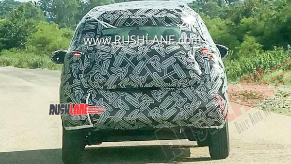 Nissan Magnite Spotted Testing For The First Time In India