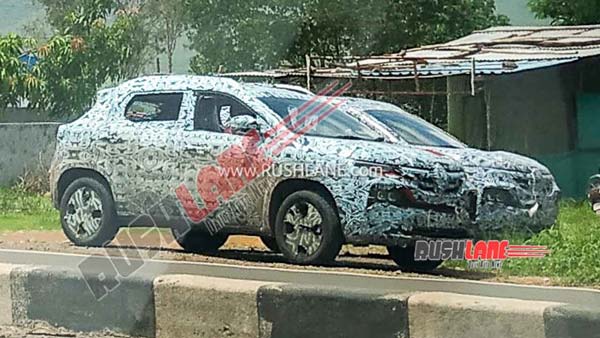 Renault Kiger Snapped Testing Once Again Before Its India Launch