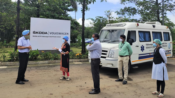 Volkswagen Skoda Auto Provides Mobile Clinic Van For Medical Services To Villages