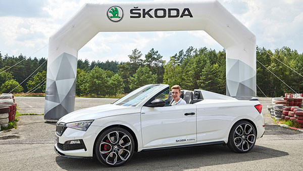 Skoda Unveils Slavia Roadster Built By Its Student Car Project