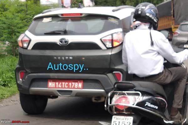 Spy Pics: Tata Nexon DCT Spotted Testing Again Ahead of India Launch