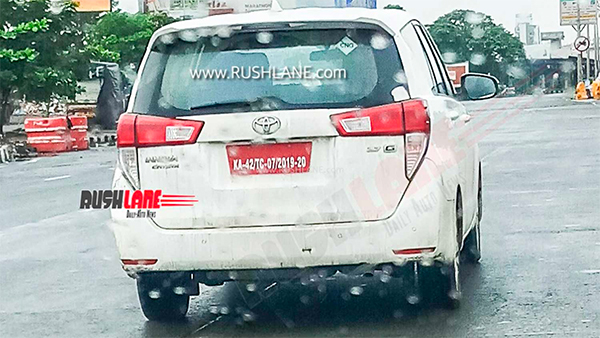 Spy Pics: Toyota Innova Crysta CNG Spotted Testing Ahead Of Possible India Launch Later This Year