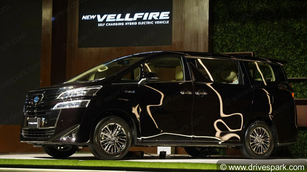 Toyota Vellfire 49 Units Sold In July: Demand Increases For Luxury MPV In India